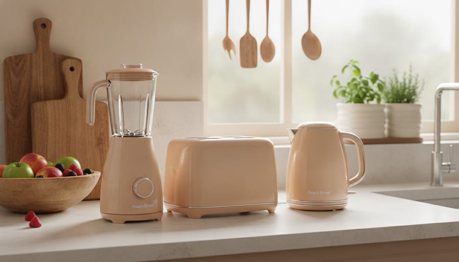 Peach Street kitchen appliances on a counter
